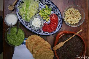 Tostada de pollo