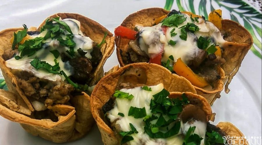 Stuffed Tortilla Baskets - Gerardo Lopez