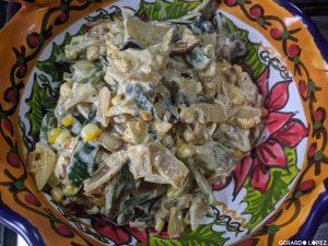 Rajas con crema