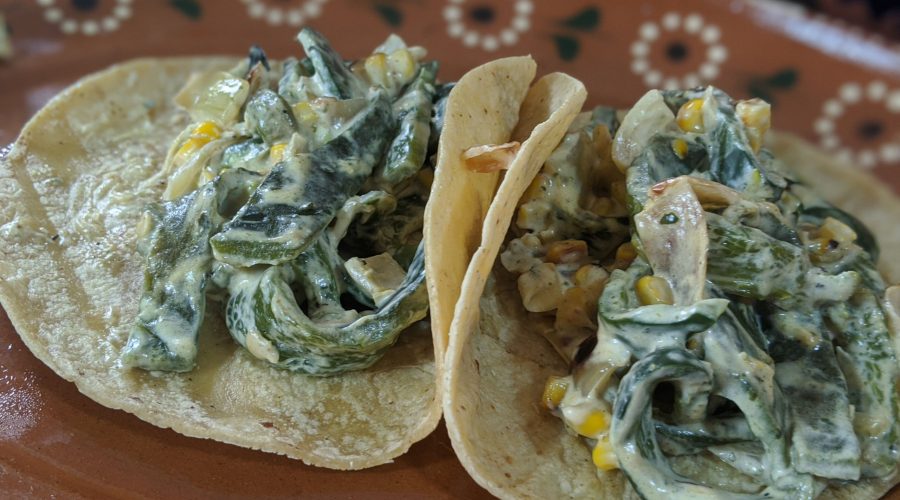 Rajas con Crema