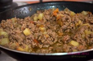 Beef picadillo