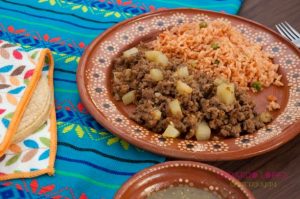 Beef picadillo