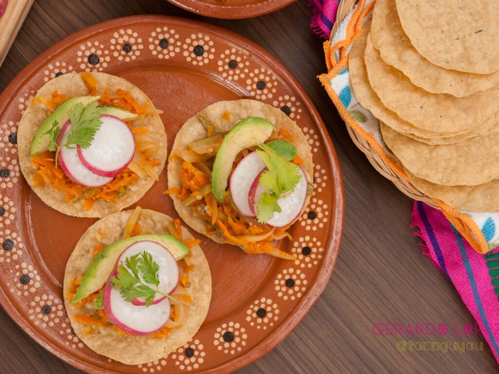 Vegan Tinga Tostadas