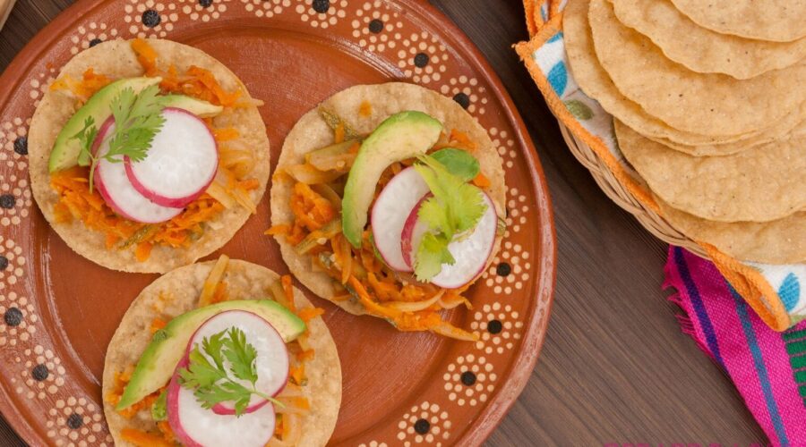 Vegan Tinga Tostadas