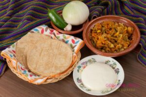 Zucchini Flower Quesadilla