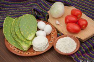 Stuffed Nopales Cactus