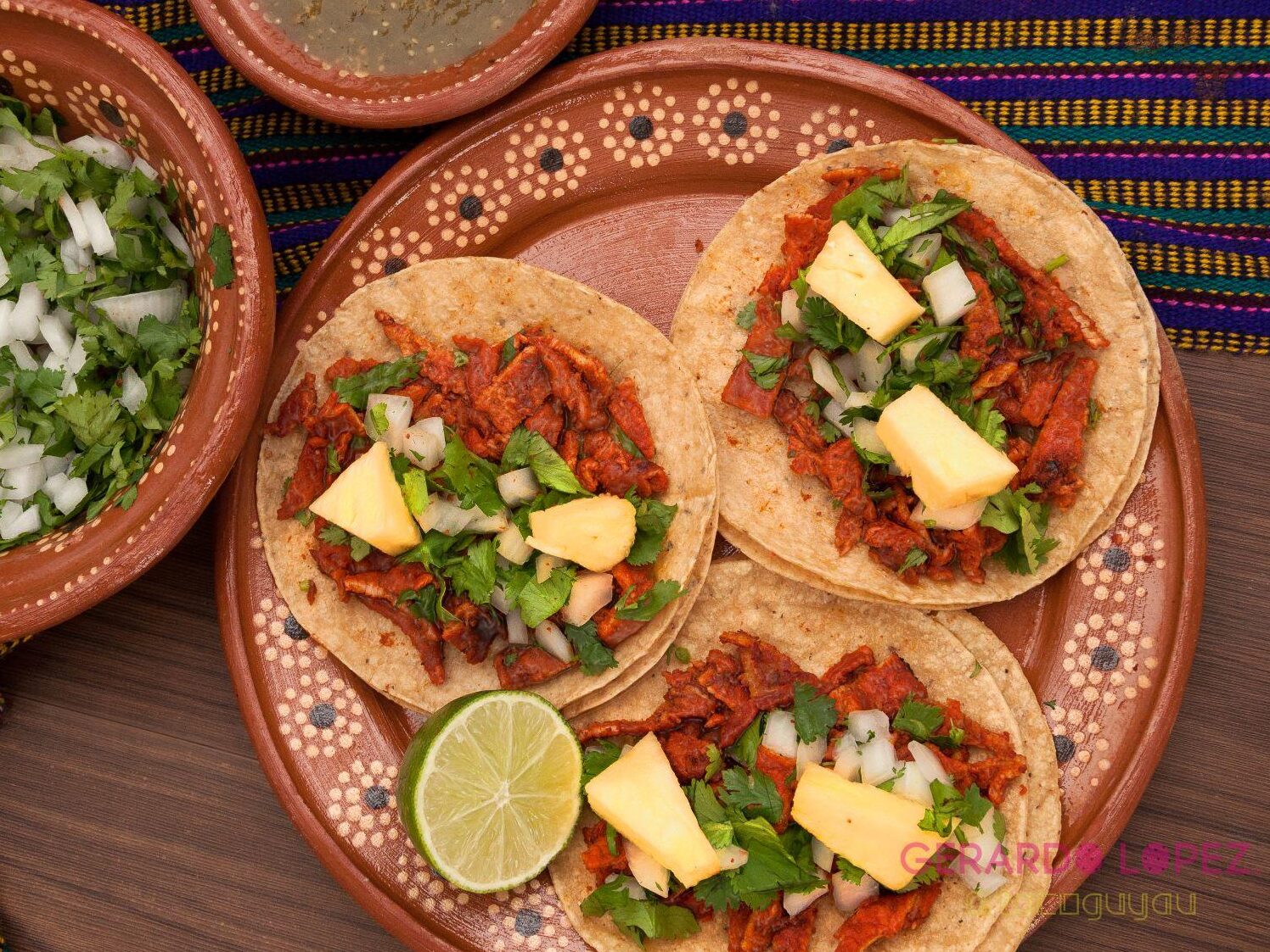 Homemade Al Pastor Tacos - Gerardo Lopez