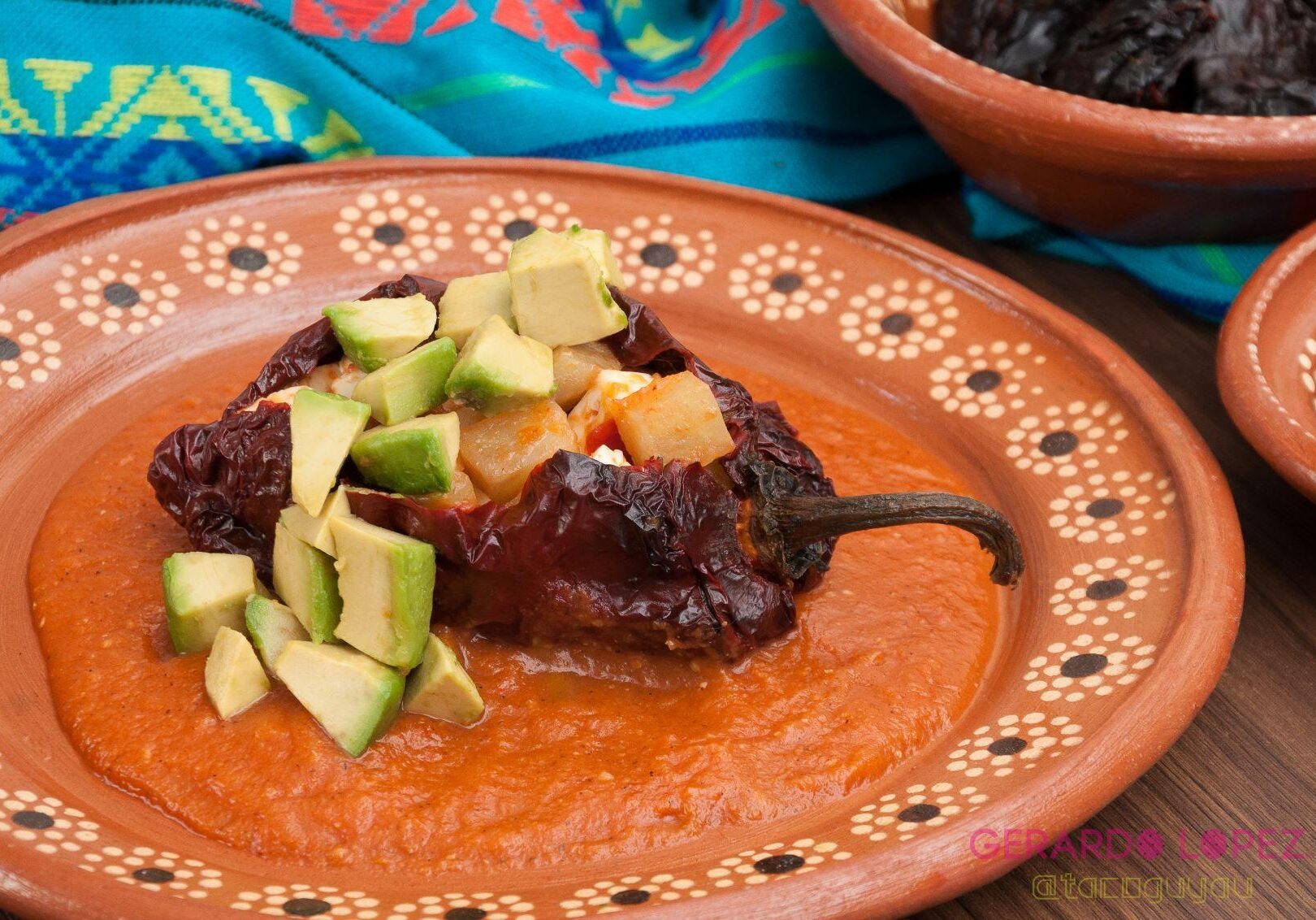 Stuffed Ancho Chillies - Gerardo Lopez